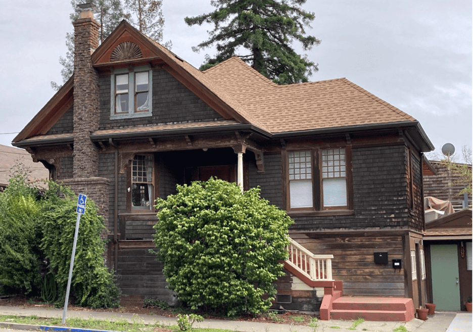 shingle-style-with-Clinker-Brick-Chimney-Parker-Street-ca-1890
